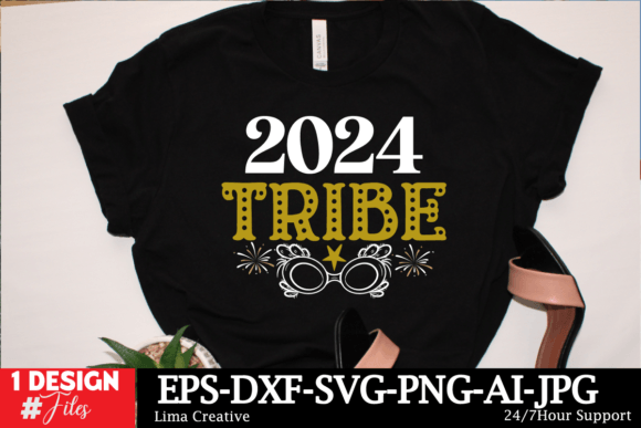 2024 Tribe SVG Cut File Graphics and T-Shirt Designs