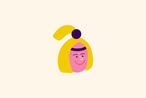 Blonde Girl with Awesome Face SVG: A Fresh Graphics and Illustrations Review
