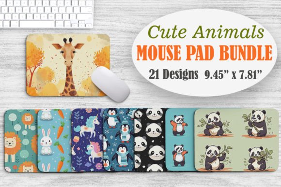 Cute Animals Mouse Pad Bundle Review