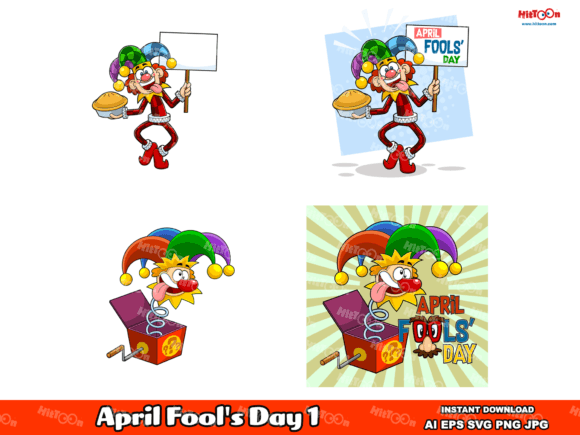 Funny April Fools Day Cartoons Graphics and Illustrations