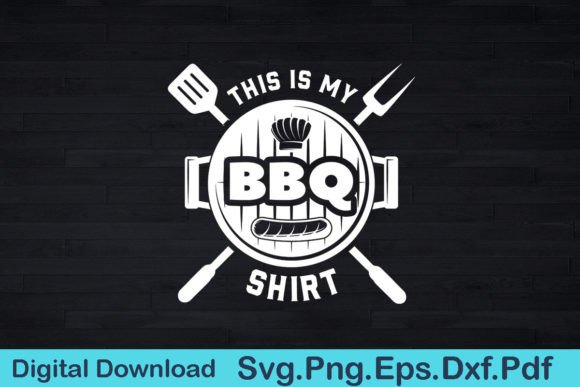 Funny BBQ Gift T-Shirt Design Vector Review