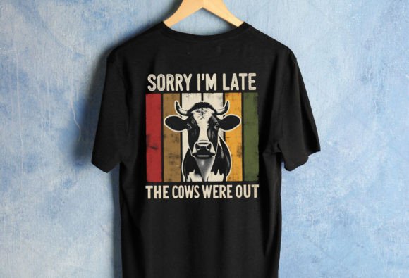 Funny Cow Png for Men Women Cow Farmer Graphics and T-Shirt Designs