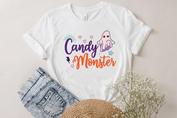 Funny Halloween - Candy Monster Graphics for T-Shirt Designs