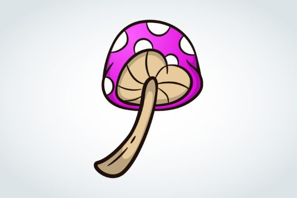 Heart Mushroom Illustration: A Smart Graphics Choice for Sellers